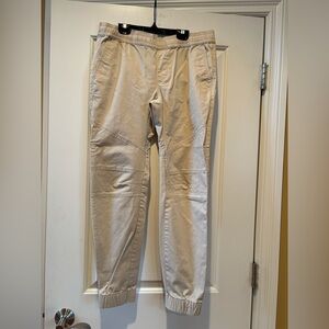 Forever 21 Men's Light Khaki Joggers